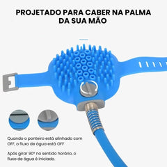 Mangueira com luva massageadora para pets AquaSpa AM - 04