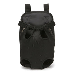 Mochila canguru para cachorros e gatos PetVenture Preto / P AM - 01