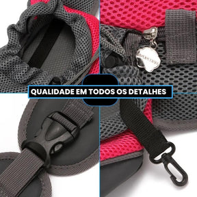 Mochila de ombro para transportar pet ao ar livre