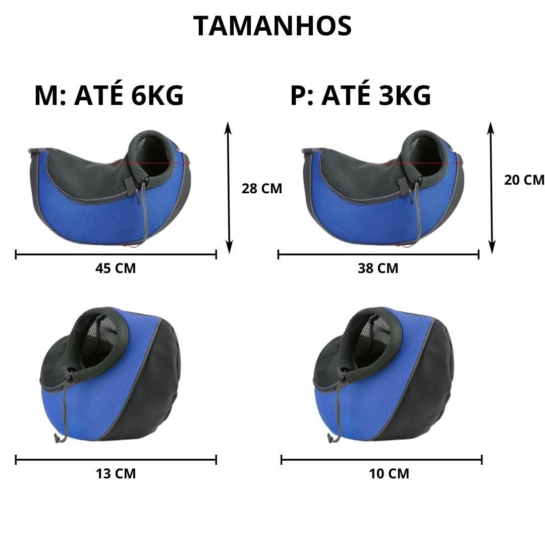 Mochila de ombro para transportar pet ao ar livre