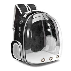 Mochila para pet astronauta com visão panorâmica Preto AM - 02