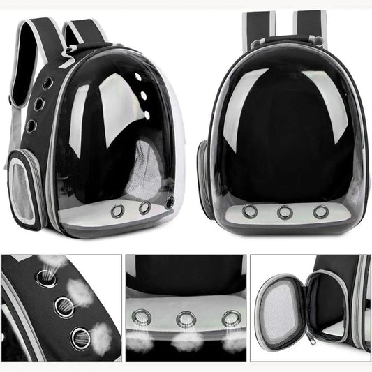 Mochila para pet astronauta com visão panorâmica AM - 02