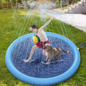 Piscina com chafariz para cachorro JetDoggy