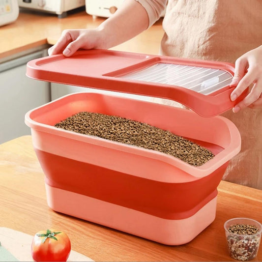 Porta Ração Dobrável para pet NutriPod A - Porta Ração - 01