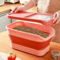 Porta Ração Dobrável para pet NutriPod A - Porta Ração - 01