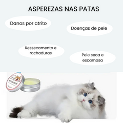 Creme Hidratante para Patas de Cães e Gatos