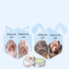Creme Hidratante para Patas de Cães e Gatos