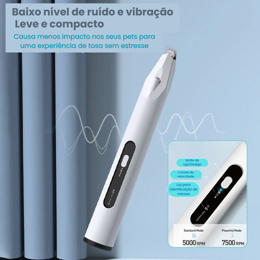 Máquina de Tosa Silenciosa para Pets
