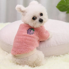 Roupa Quente para Cães Pequenos Rosa / PP R - roupas - 08
