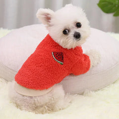 Roupa Quente para Cães Pequenos Vermelho / PP R - roupas - 08