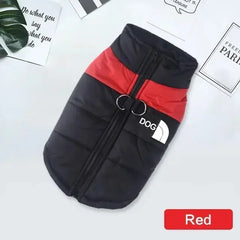 Jaqueta Softshell para Cães Grandes com Design Bicolor e Refletivos
