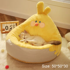 Cama Criativa Pet Estilo Pelúcia com Formato de Bichinho Super Macia
