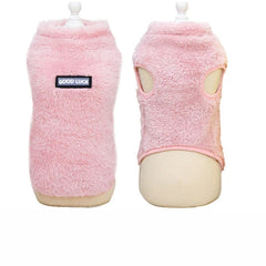 Macacão Pelúcia Teddy Bear para Cães e Gatos com Forro Acolchoado