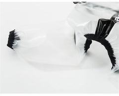 Capa de Chuva Pet Full Body Transparente com Capuz Ajustável