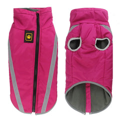 Roupinha de Inverno com Estampa Lisa para Cachorros Grandes