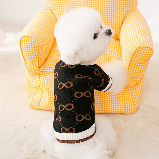 Suéter de Inverno para Cães Pequenos - Winter Chic R - ROUPA - 109