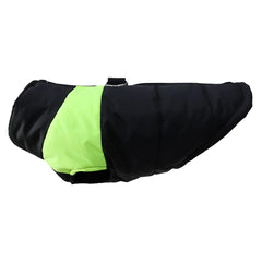 Roupa de Inverno Impermeável para Cachorro Grande com Cor Viva
