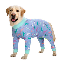 Pijama Estampado de Frio para Cachorro Grande com Conforto Total