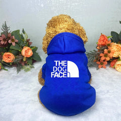 Moletom para Cães The Dog Face com Capuz e Estampa