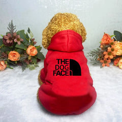 Moletom para Cães The Dog Face com Capuz e Estampa