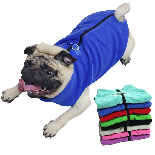 Moletom Pet Polar com Forro Acolchoado e Gancho para Guia