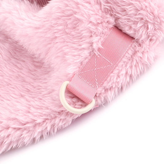 Macacão Pelúcia Teddy Bear para Cães e Gatos com Forro Acolchoado