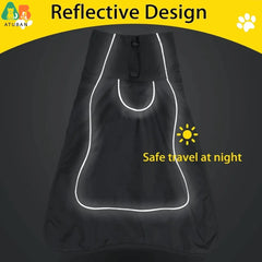 Roupa para Cachorro com Proteção Contra Chuva, Vento e Neve