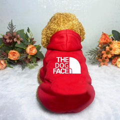 Moletom para Cães The Dog Face com Capuz e Estampa