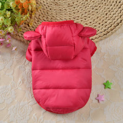 Colete Para Cachorro Estilo Puffer Com Estampa De Bichinhos