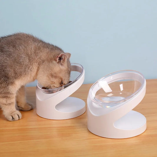 Tigela Alta para Cachorro e Gato - Altix Branco C - BEBEDOURO GATO - 06