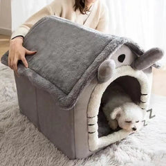 Casinha Com Almofada Para Cachorro - Queridu C - CAMA - 14