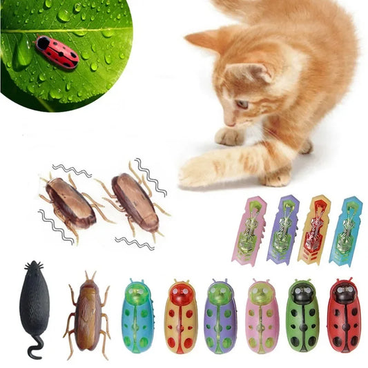 Brinquedo Elétrico Divertido para Gatos - BugToy B - BRINQUEDO - 05