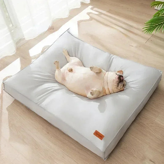 Colchão Pet Impermeável com Capa Removível e Lavável