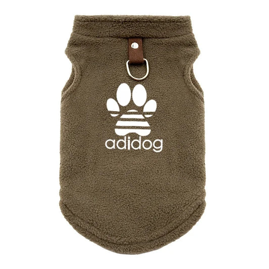 Casaco Adidog Pet com Argola de Guia