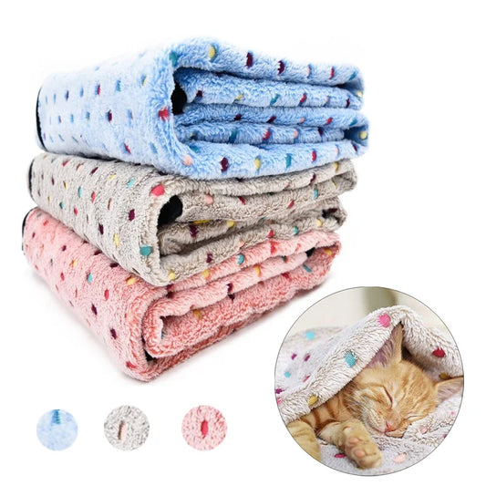 Cobertinha de Inverno para Gatos e Cães – Ultra Macia e Confortável