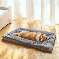 Cama de Pelúcia Extra Grande para Cães — Reversível 120cm