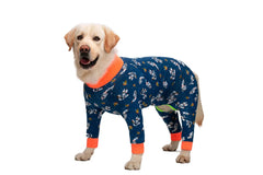 Pijama Estampado de Frio para Cachorro Grande com Conforto Total