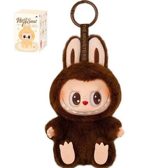 Chaveiro de Pelúcia com Boneco Labubu