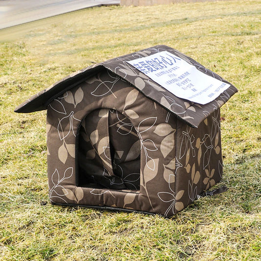 Toca Impermeável para Gatos e Cães Pequenos — Casinha Outdoor