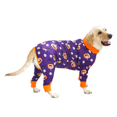 Macacão Temático para Cães de Grande Porte com Gola Confortável