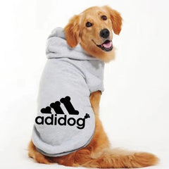 Moletom Adidog para Cachorro Grande com Capuz Estiloso