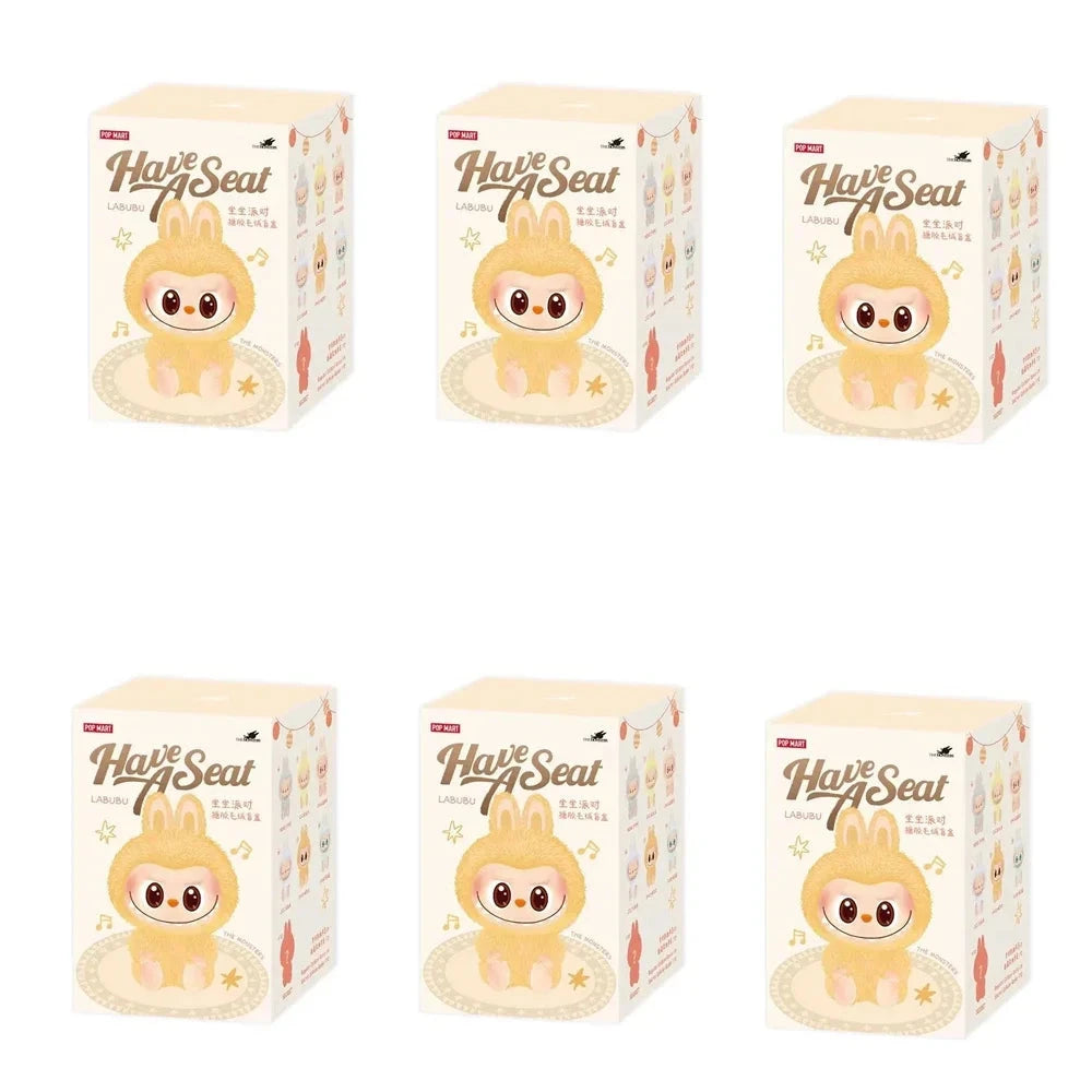 Chaveiro de Pelúcia com Boneco Labubu
