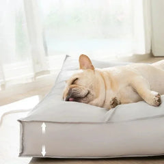 Colchão Pet Impermeável com Capa Removível e Lavável