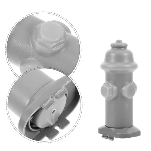 Hidrante Poste Sanitário para Cães - FirePee Cinza / 13 Cm X 6 Cm X 4 Cm A - Hidrante - 01