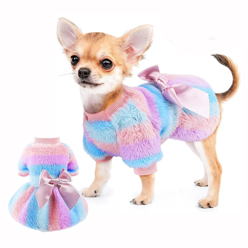 Vestido de Inverno Princesa Para Cachorro - Sophie