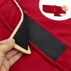 Casaco Térmico com Capuz para Cães de Grande Porte