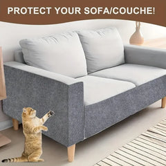 Protetor de Sofá para Gatos Adesivo Antirriscos Cortável e Discreto