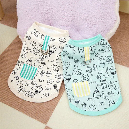 Camiseta para Pet com Estampa Criativa e Confortável