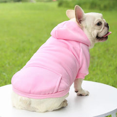 Moletom com Capuz Espessado para Cães Pequenos — Estilo Casual