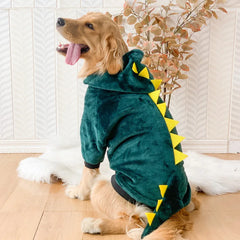 Roupa Estampada com Fantasia Animal para Cachorros Grandes
